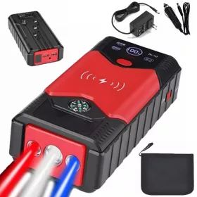   Jump Starter 20000mAh Booster Auto Starter Powerbank 800A svjetiljka