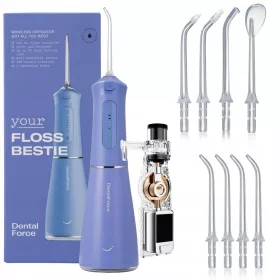    Zubni irigator za oralne zube DentalForce 400ml 5 PROG 8 MLAZNICA