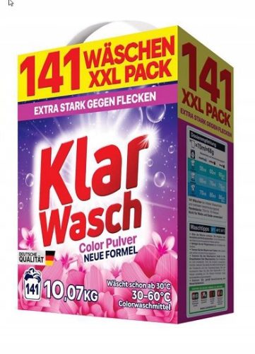  Prašak za pranje rublja Klar color 10,07 kg