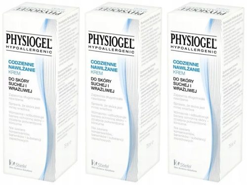 Physiogel Hidratantna Krema za Lice 75 ml - Paket od 3 Komada
