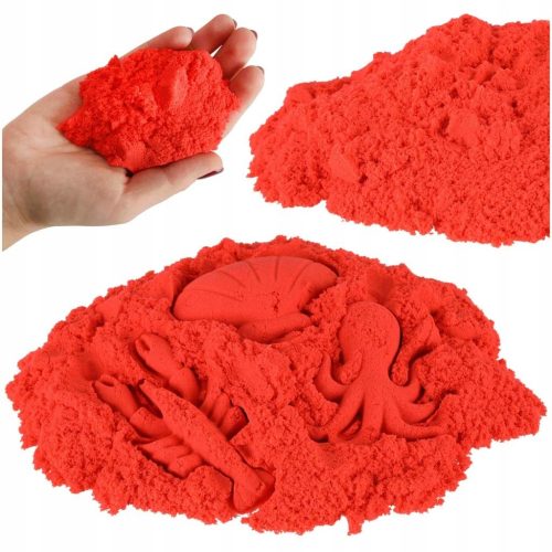 Kreativni pijesak 1kg u crvenom vrećici