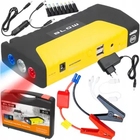   Starte starter za vozila i motocikle, prenosivi power bank 12800 mAh + kablovi