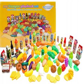 Veliki komplet namirnica od 120 komada povrća i voća