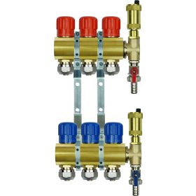 Razdjelnik za centralno grijanje s 4 kruga PEX 16 ili 20