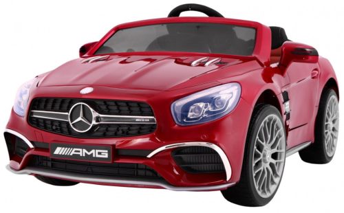  Mercedes AMG SL65 za djecu Crvena boja + Daljinski + Prtljažnik + Podešavanje