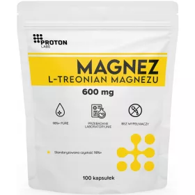    PROTON LABS Magnezijev L-treonat 600 mg 100 kapsula Pure Threonate Threonate
