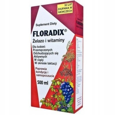 Dodatak prehrani Salus Haus Floradix tekućina 500 ml 1 kom.