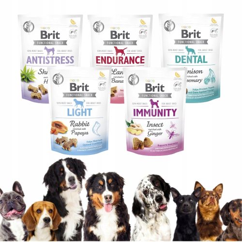 Brit Care Funkcionalni Prigorski Snack Dental za Pse 150g