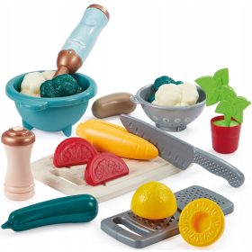 Set za kuhanje juhe i rezanje povrća Ecoiffier Vert Azur