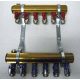 RAZDJELNIK 4 ZA CENTRALNO GRIJANJE + VENTILI 1/2 x 16 PEX + RES