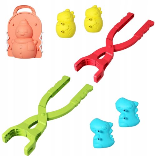 Winter Outdoor Toy Snowball Clip Snow Dinosaur