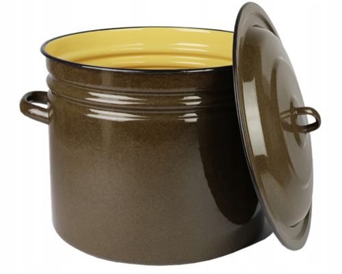 Tradicionalni emajlirani lonac Emalia Rybnik XXL 40 litara