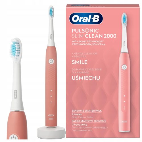  ORAL-B PULSONIC SLIM CLEAN SONIC ELEKTRIČNA ČETKICA ZA ZUBE SNAŽNA BATERIJA