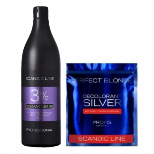 SCANDIC Srebrni dekolorant za kosu 500g