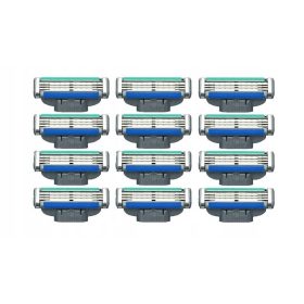  By Razor Mach3 ulošci za brijanje, 12 komada, sivi