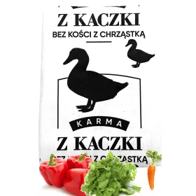    10 KG SMRZNUTO MESO ZA PSE OD KOSTIJU DUCK DUCK BARF HRANA SVJEŽA