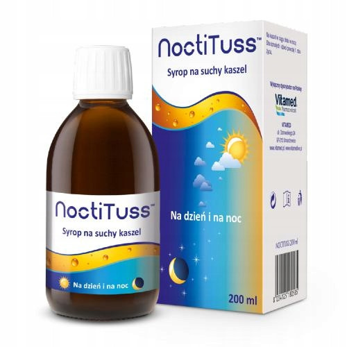 VitaTuss NoctiTuss sirup za suhi kašalj 200 ml