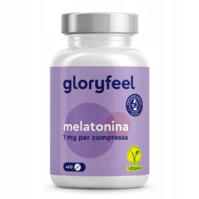   Gloryfeel Melatonin Tablete - 400 Tableta za Upravljanje Snom, 100% Veganske