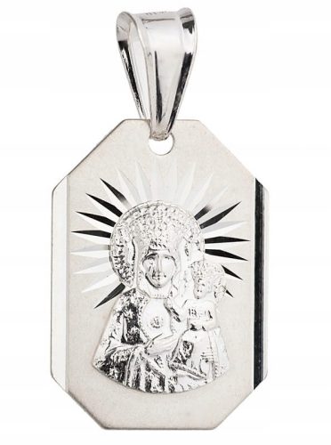 Srebrni medaljon s Djevicom Marijom i djetetom pr. 925