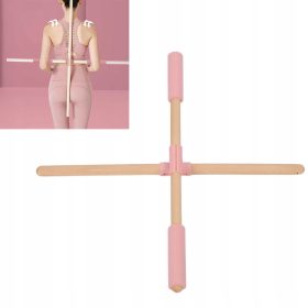 Dreveni yoga štap za tijelo