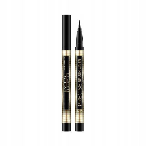 EVELINE Precizna četkica za oči Eyeliner Duboko Crna