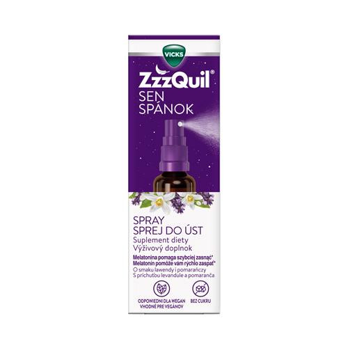 Vicks ZzzQuil SEN sprej s melatoninom, 30 ml