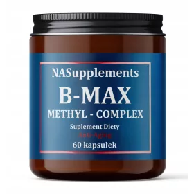   Kompleks Metiliranih Vitamina B sa 60 Kapsula - Podržava Energiju i Mentalno Zdravlje