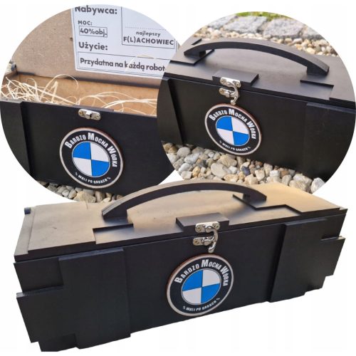  BMW KUTIJA ZA ALKOHOL MUŠKI POKLON JAKA VODKA ZA MUŠKI ROĐENDAN
