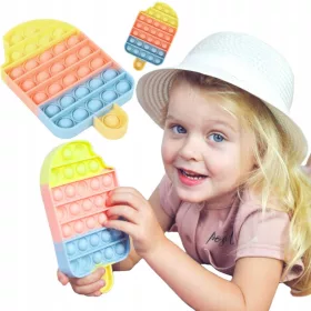 Ice Bubble Sensory Push Pop Toy by WOOPIE