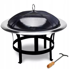  Kamin Vrtni kamin Roštilj Ø75 cm