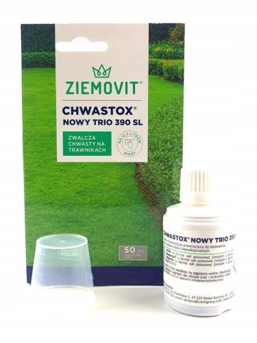 CHWASTOX Novi Trio 390SL 50ml - Selektivni Herbicid za Trawnike