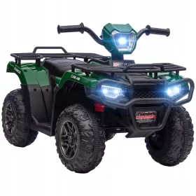    Quad na baterije za djecu od 3-5 godina, električno vozilo 12V zeleno