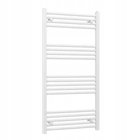    Vodeni kupaonski radijator s ukrasnim ljestvama 60x120 cm, bijeli radijator