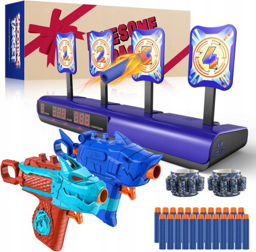 Električna meta za Nerf puške s 2 igračke Shield