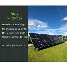    Fotonapon 10 kWp na zemlji sa pohranom energije 10 kWh, DEYE / FoxEss