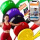  Set od 5 traka za vježbanje Powerband VISOKE KVALITETE
