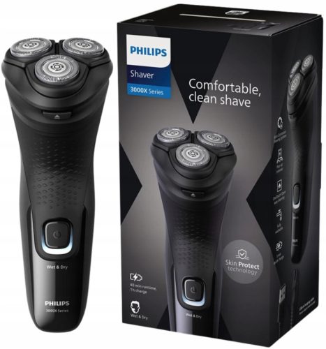  PHILIPS SERIJA 3000X MUŠKI BRIJAČ S 3 OŠTRICE S TRIMEROM