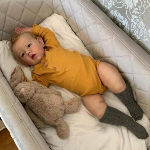 Silikonska lutka Reborn Baby 50cm Cokela Dječaci