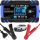  AUTO ISPRAVLJAČ ZA AKUMULATOR 12V 24V 8A LCD POPRAVAK AKUM.