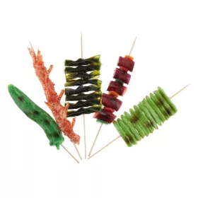   Ukrasni Roštilj Model Na Žicu BBQ Meso Povrće Model Combo_1