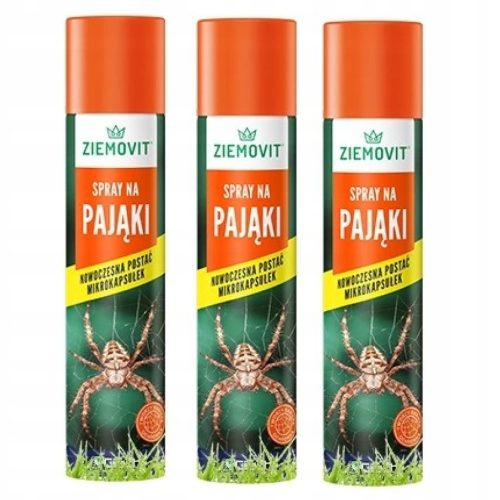 Sprej protiv pauka Ziemovit 250 ml, pakiranje 3 komada - Djeluje 3 mjeseca!