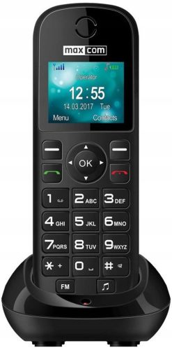 Comfort Plus MM35D SE Fiksni Telefon s Velikim Tipkama i Stanicom za Punjenje