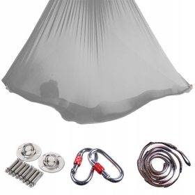 Hammock for Yoga and Aerial Acrobatics | 5 meters | Grey