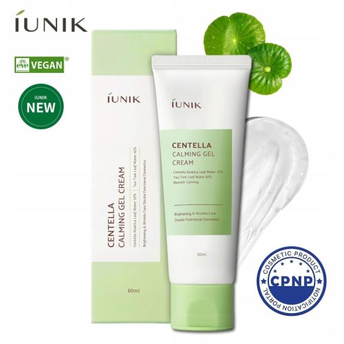 iUNIK Centella Smirujući Gel Krema 60 ml