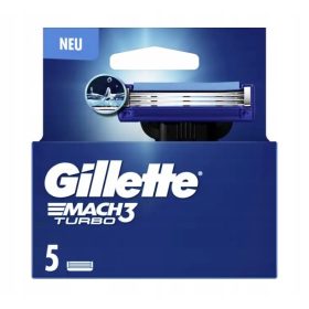  OŠTRICE ZA GILLETTE MACH3 TURBO MAŠINU 5 KOM.