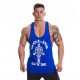  GOLD'S GYM M plava majica za trening bez rukava