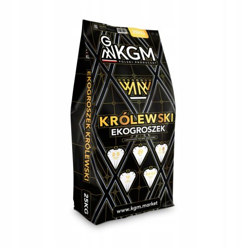  KGM KRÓLEWSKI eko-grašak ugljen - sušeni 29MJ/kg Gorivo, grašak 500 kg