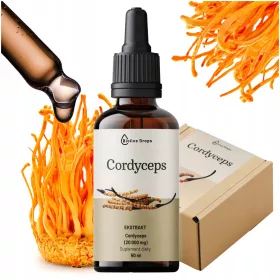   Efikasan dodatak prehrani: Cordyceps gljiva ekstrakt 20 000mg, 50 ml