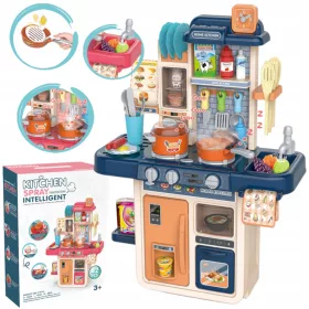   Kuhinja za djecu s interaktivnim zvukom, vodom i parom - 42-dijelni set za prave male kuhare
