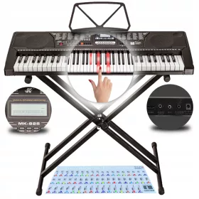   Klavijatura Meike MK-825 Pianino s postoljem za orgulje | Učenje sviranja USB